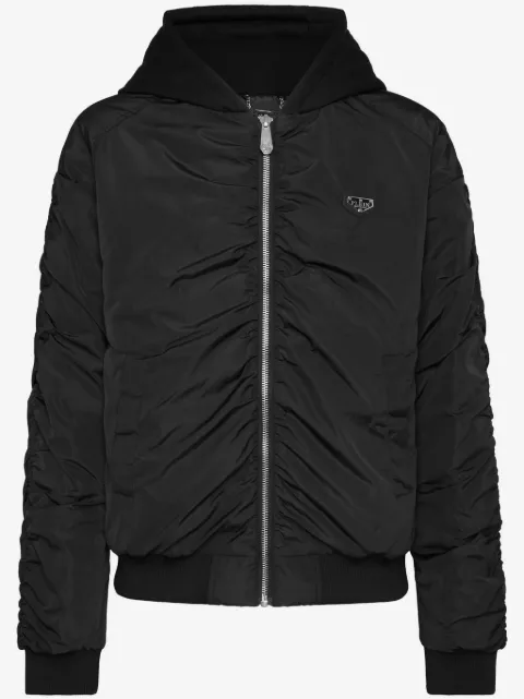 Philipp Plein padded bomber jacket