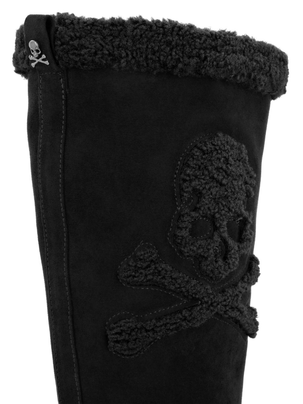 Philipp Plein Skull & Bones boots Black