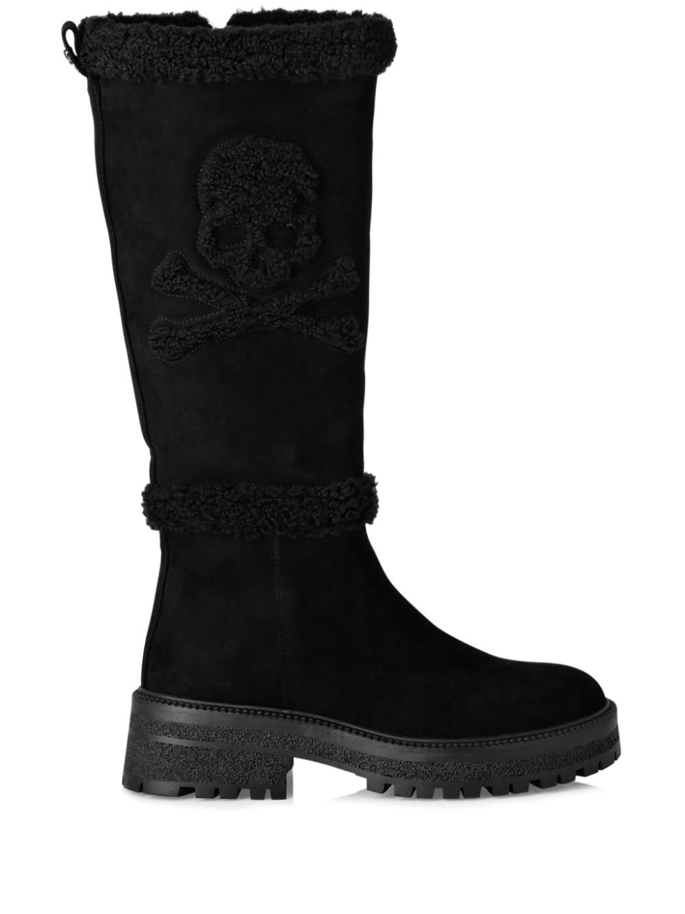 Philipp Plein Skull & Bones boots Black