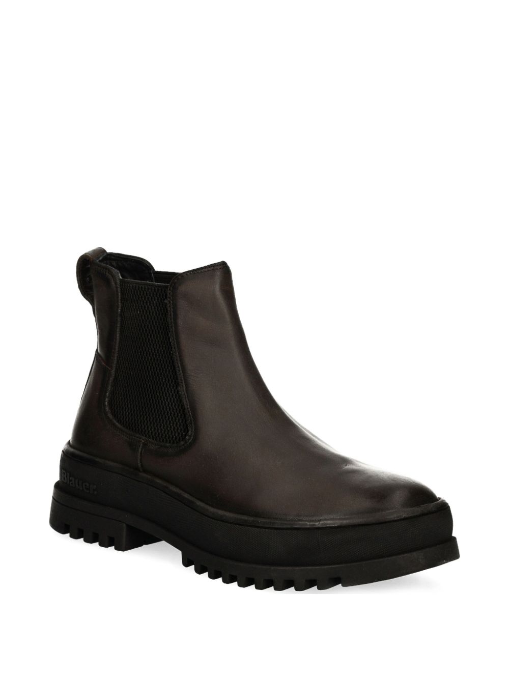 Blauer leather boots - Bruin