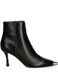 Baldinini leather ankle boots - Black