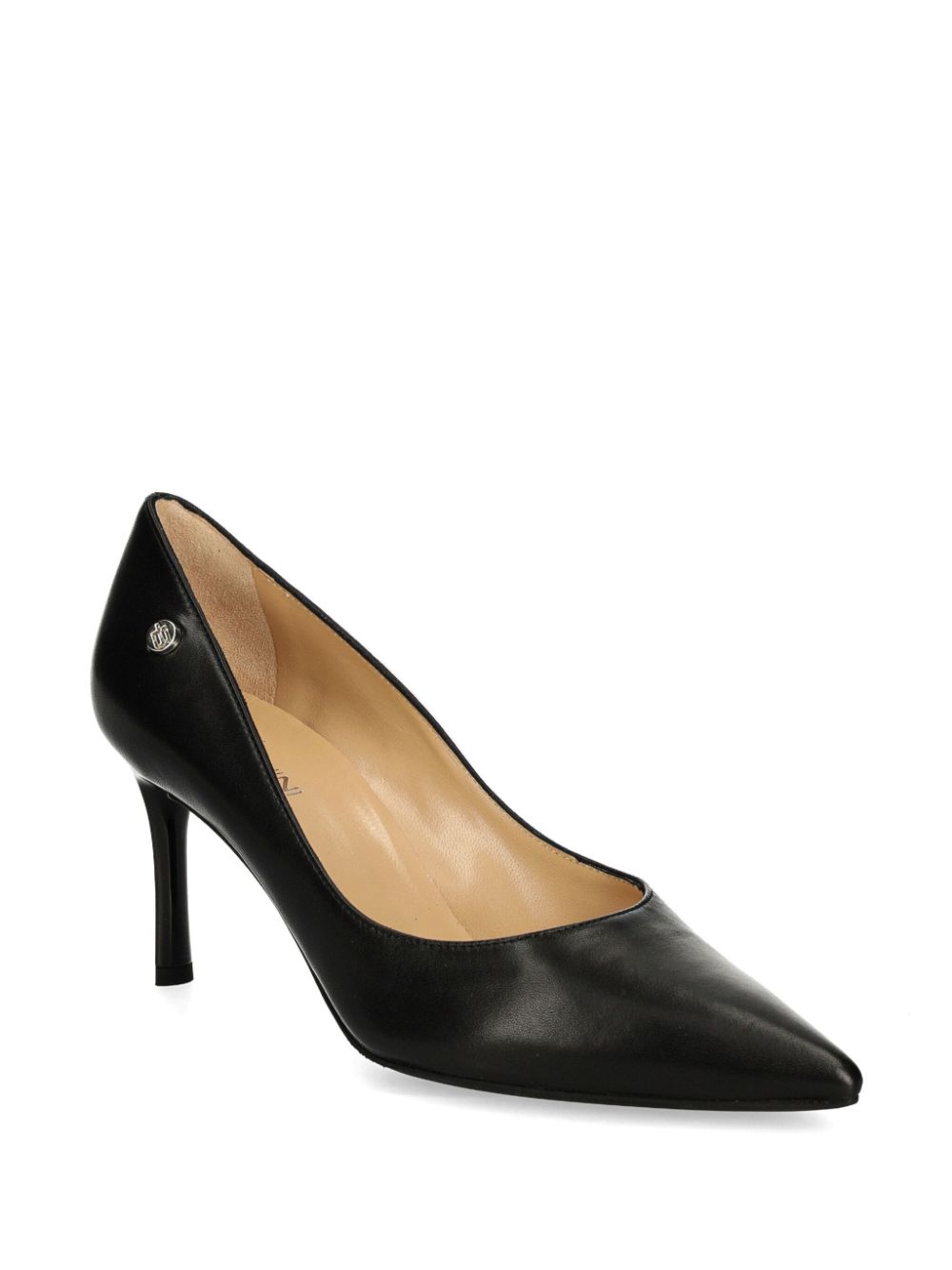 Baldinini 75mm pointed-toe pumps - Black