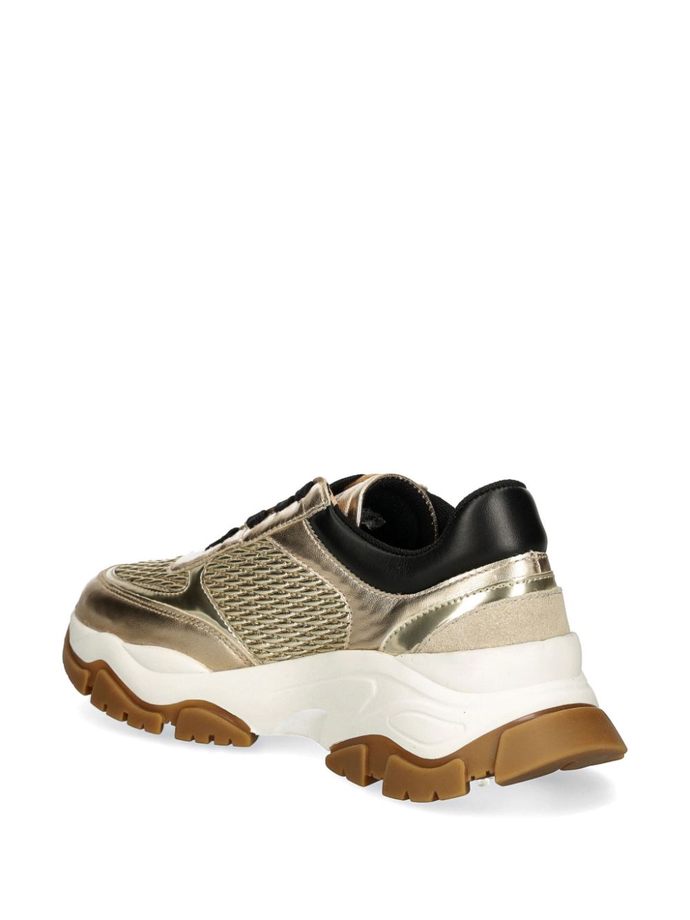 Baldinini Leren sneakers Goud