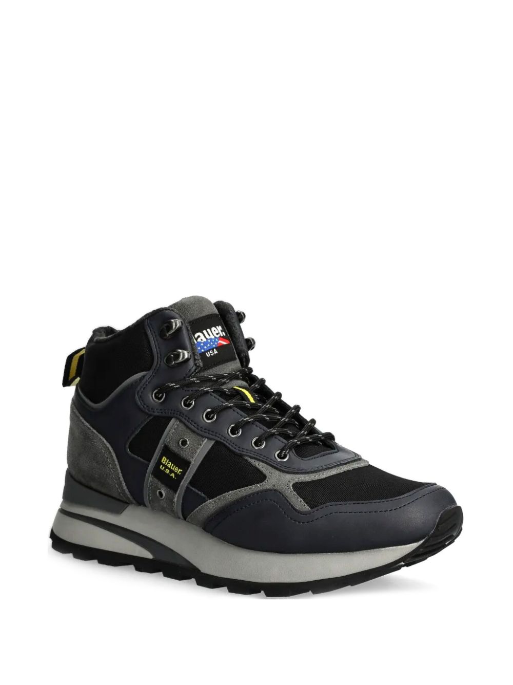 Blauer panelled boots - Blauw