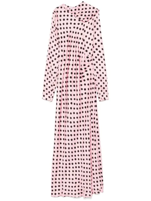 MSGM polka-dot maxi dress