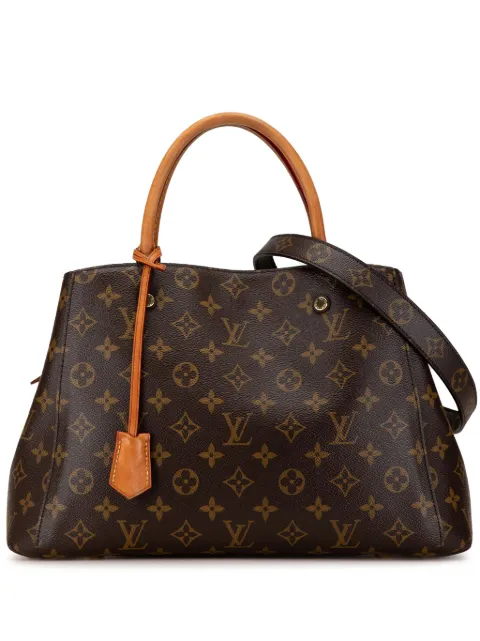 Louis Vuitton Pre-Owned 2014 Monogram Montaigne MM satchel WOMEN