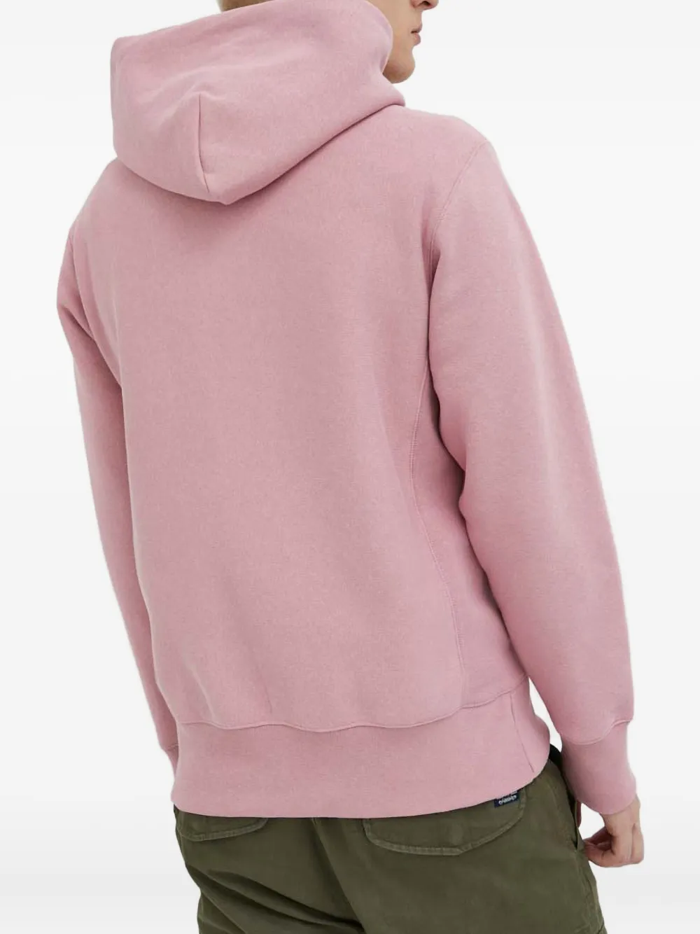 Champion Drawstring Hoodie In Pink