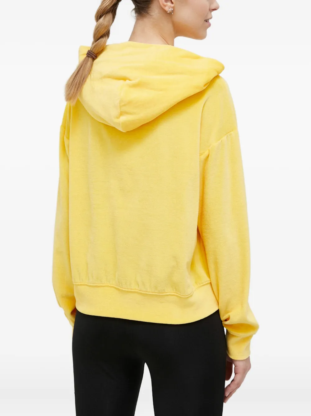 Champion Hoodie met borduurwerk Geel