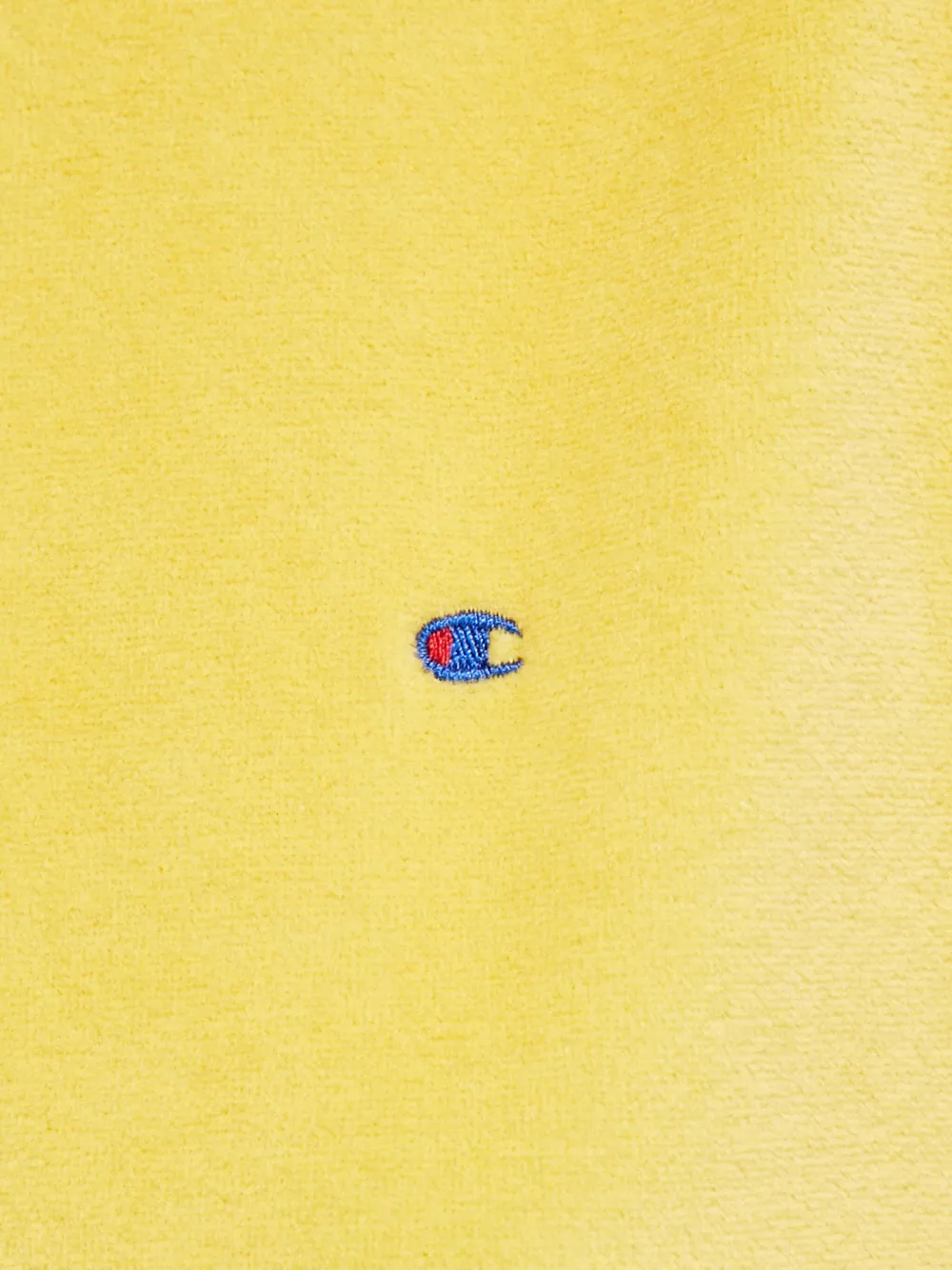 Champion Hoodie met borduurwerk Geel