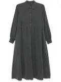 Transit crinkled midi dress - Green