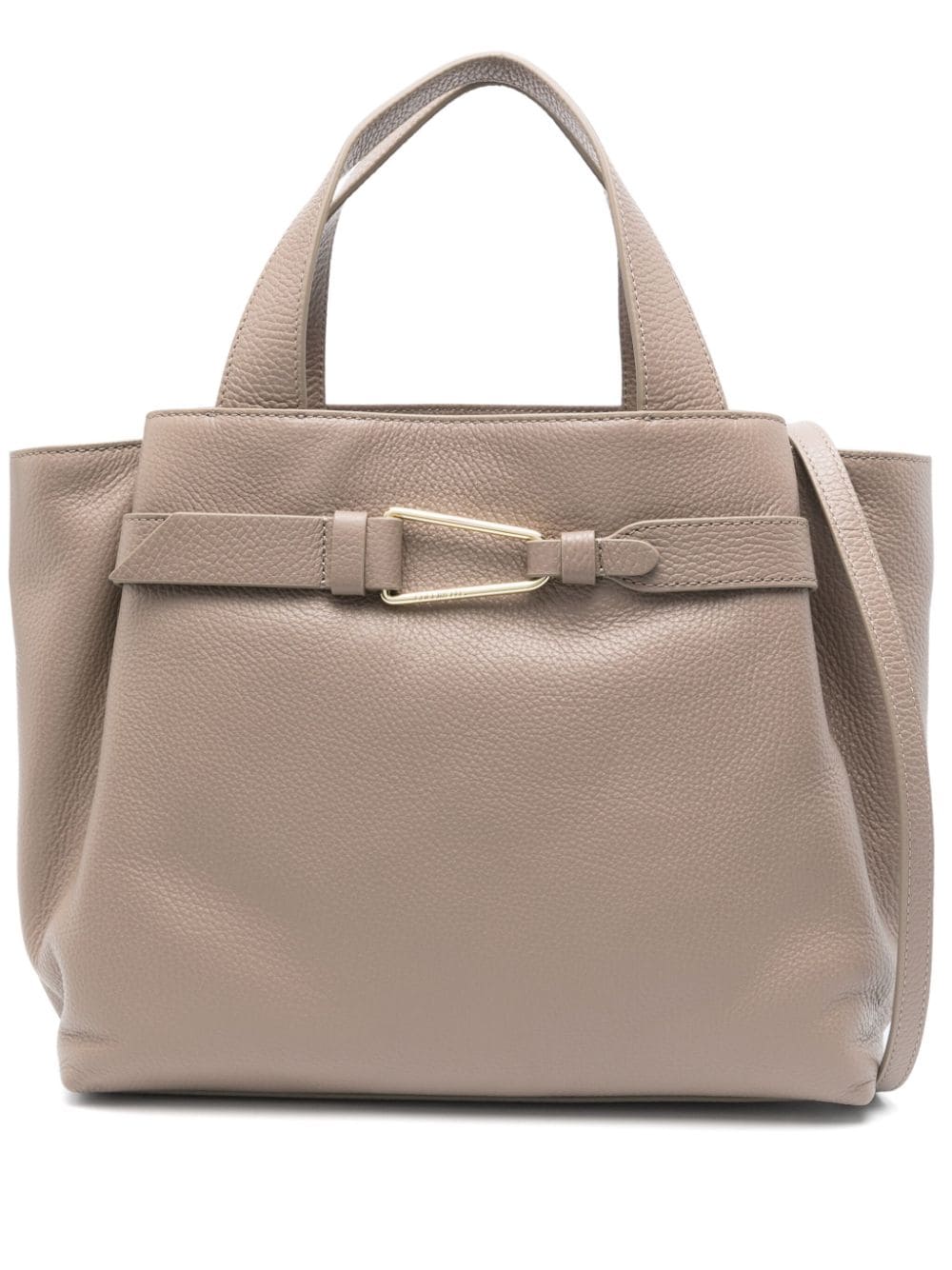 Shop Coccinelle Medium Malory Tote Bag In Grau