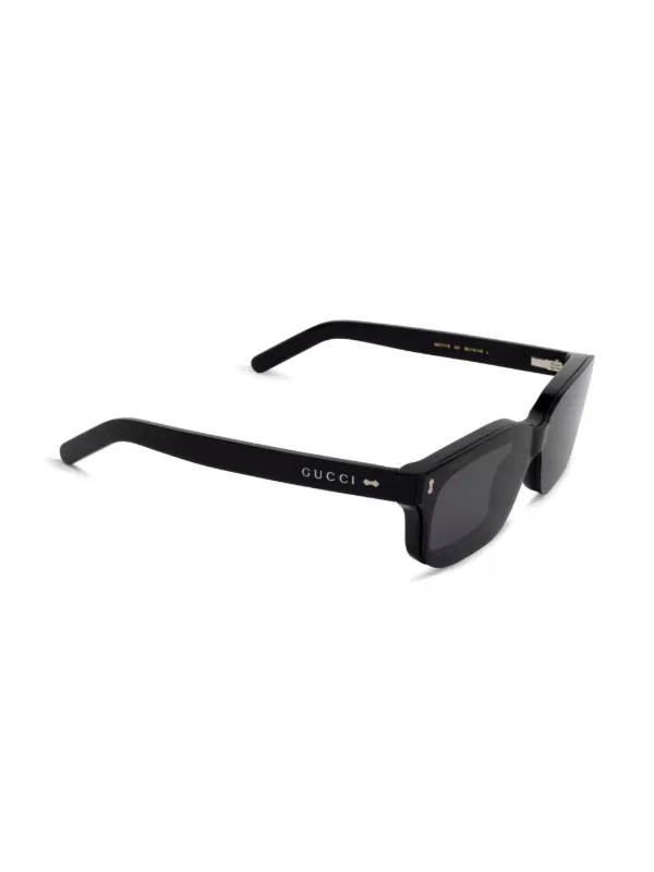 Gucci Eyewear clip-on Lenses Sunglasses | Black | FARFETCH IN