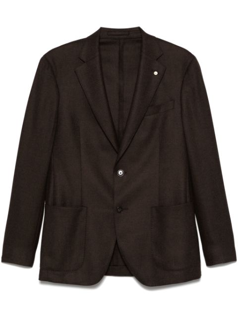 LUIGI BIANCHI MANTOVA single-breasted blazer