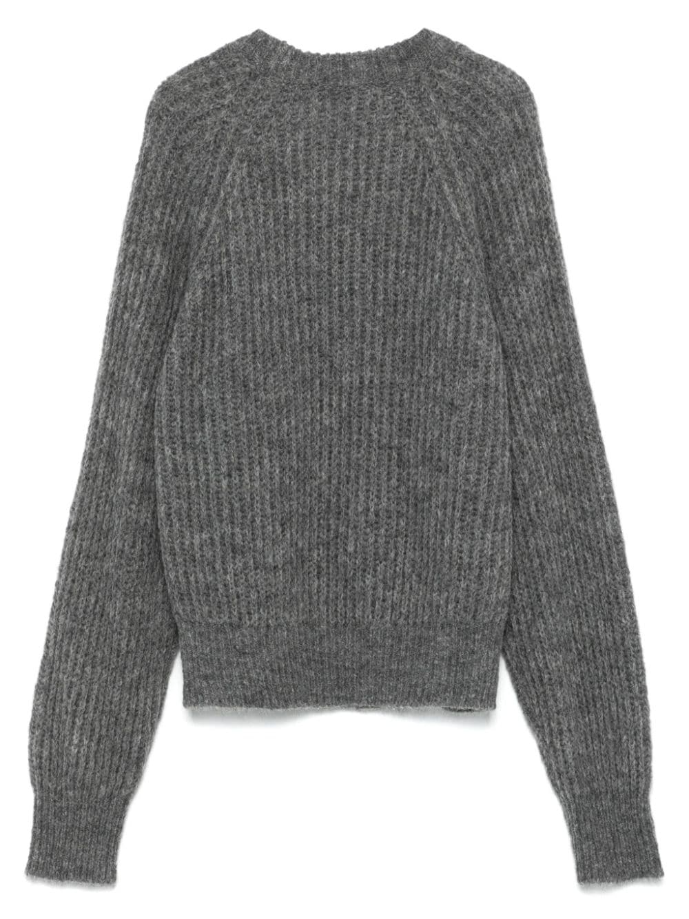 Shop Samsoe & Samsoe Layla Sweater In Clr001108 Grey Melange