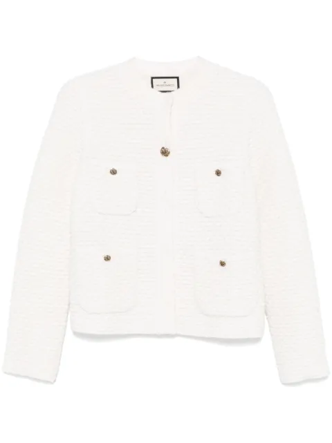 Bruno Manetti waffle-knit jacket