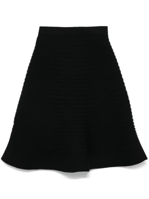 プリーツプリーズ ブラック プリーツ ミニスカートM Pleats Please