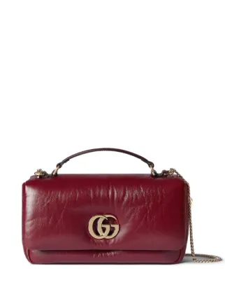 Gucci GG ミラノ ハンドバッグ S | レッド | FARFETCH JP