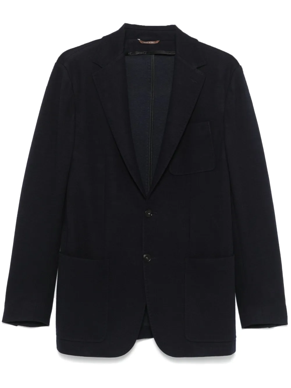 single-breasted blazer