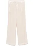 BOSS sequinned straight-leg trousers - Neutrals