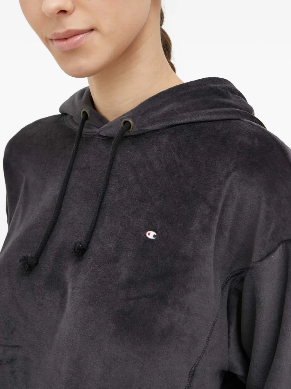 Champion Hoodie met trekkoord Grijs