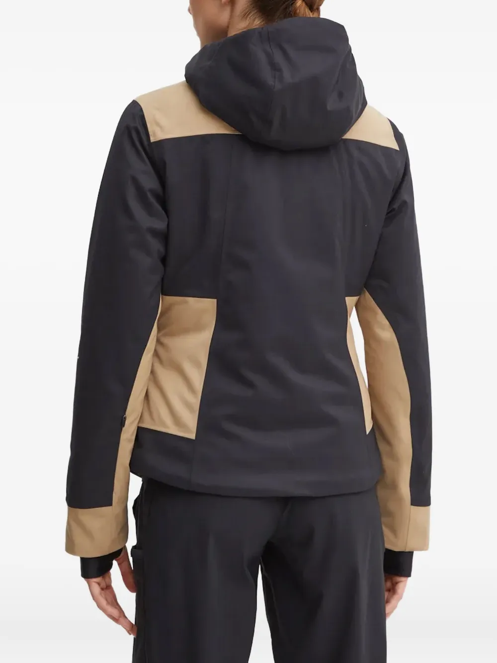 Colmar Panelled Hooded Jacket In Black