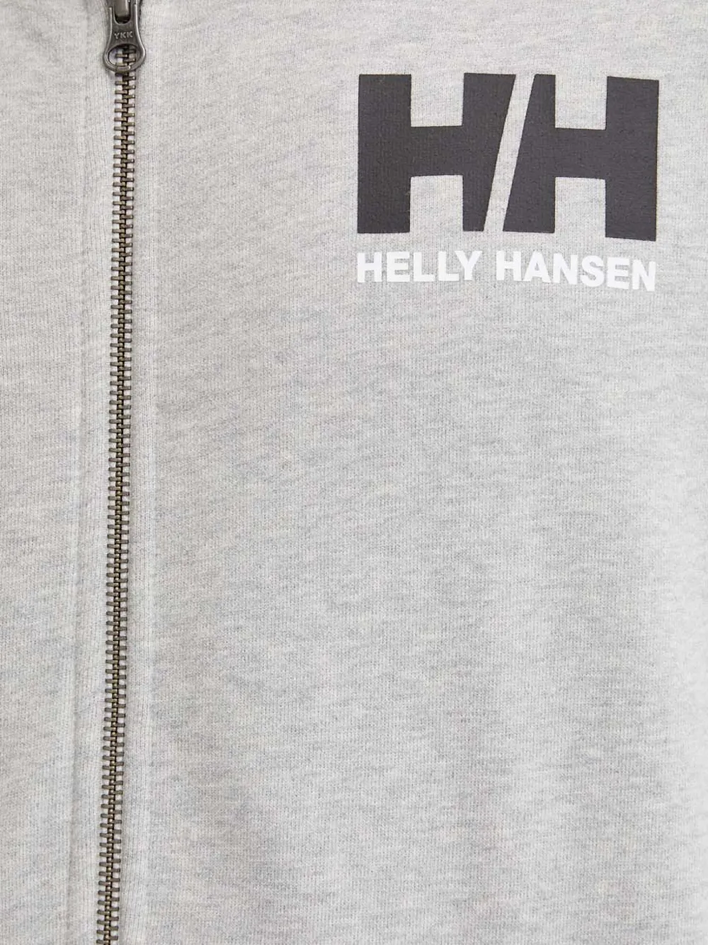 Helly Hansen Hoodie met rits en HH-logo Grijs