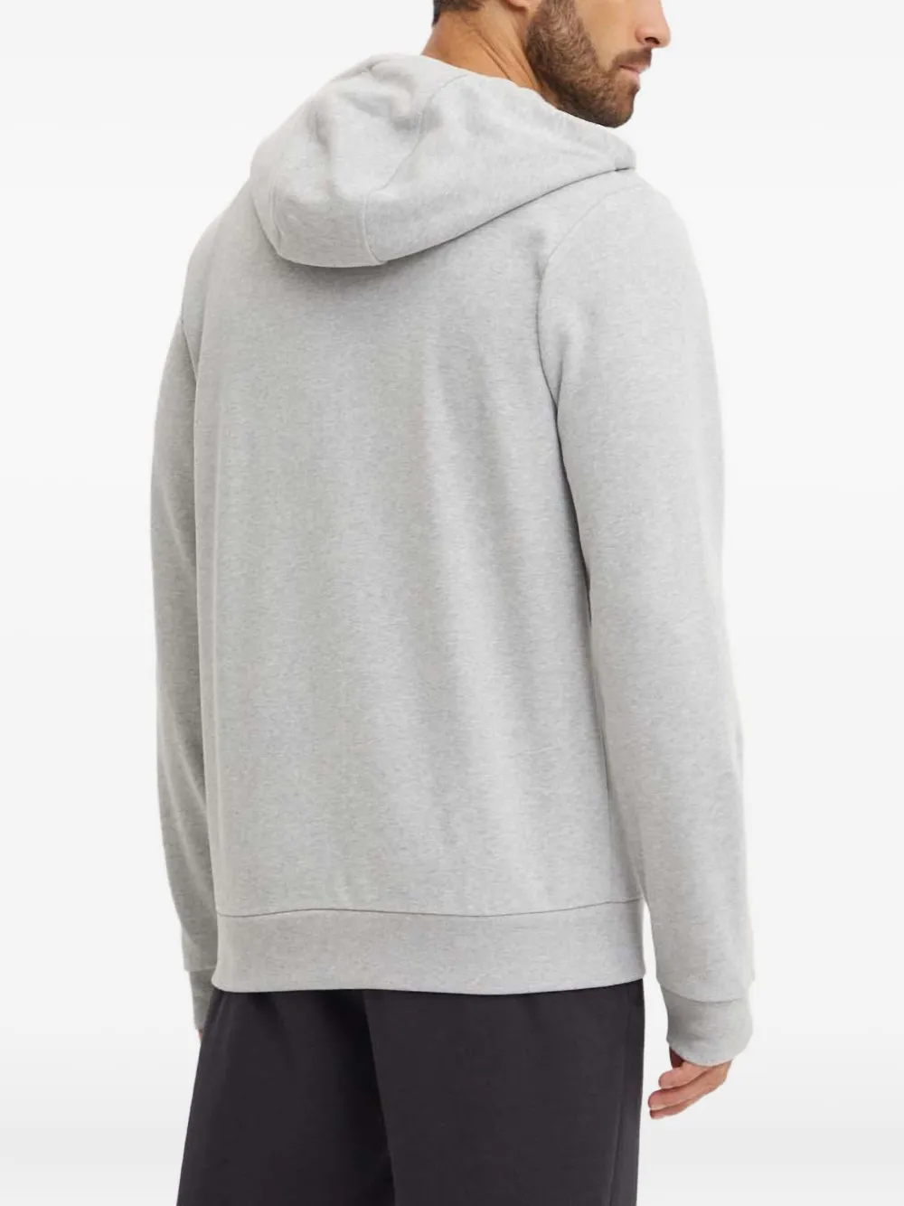 Helly Hansen Hoodie met rits en HH-logo Grijs