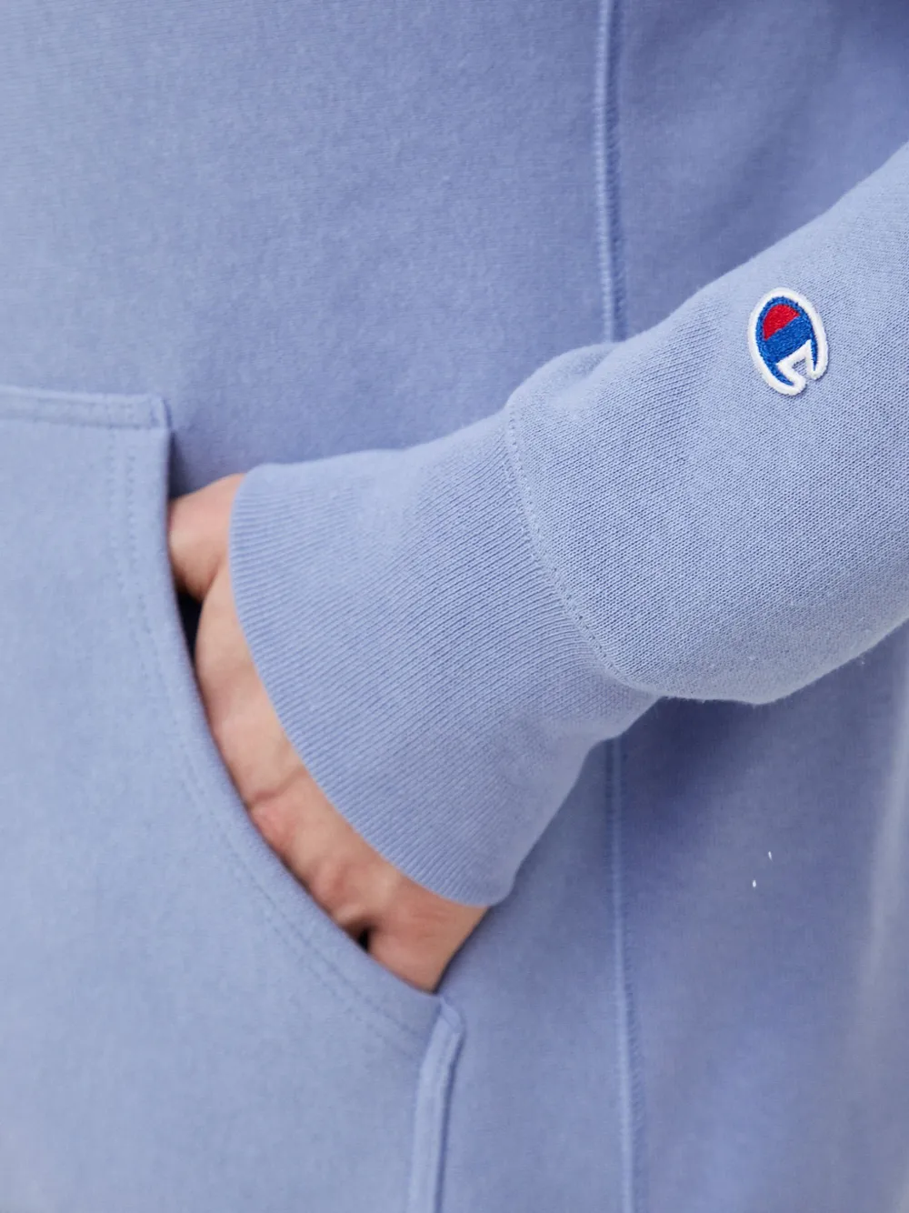 Champion Hoodie met buidel Blauw