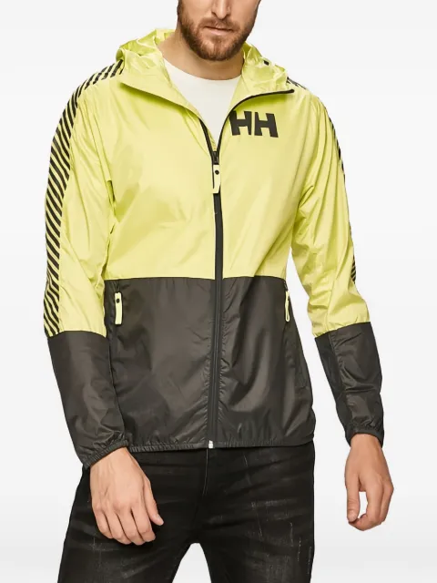 Helly Hansen logo-print hooded windbreaker 