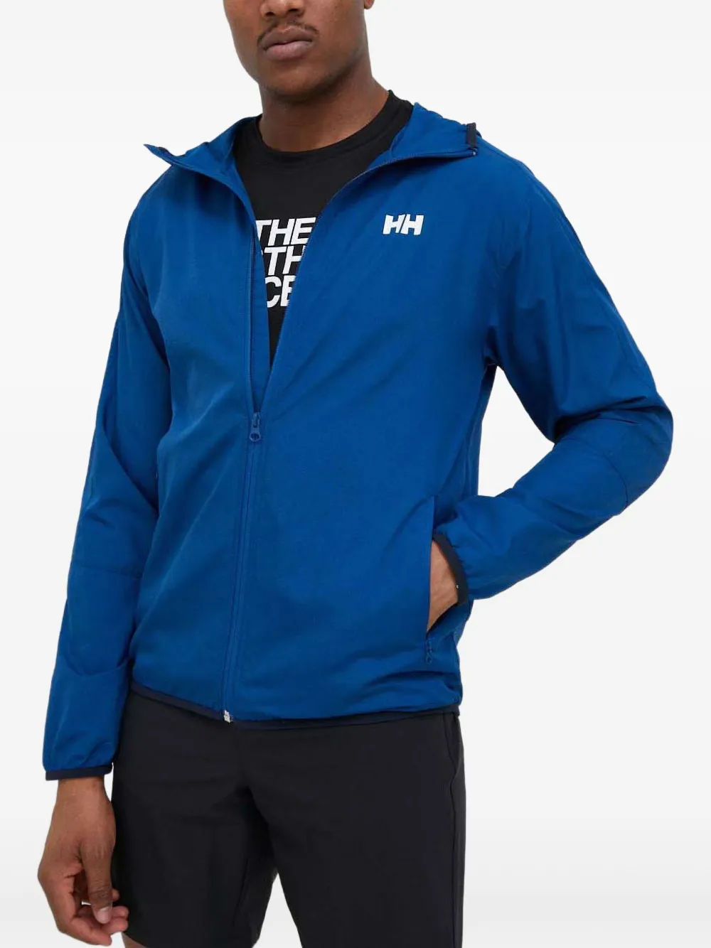 Helly Hansen chamarra con capucha y cierre | azul | Image 1