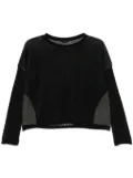 Transit cropped sweater - Black