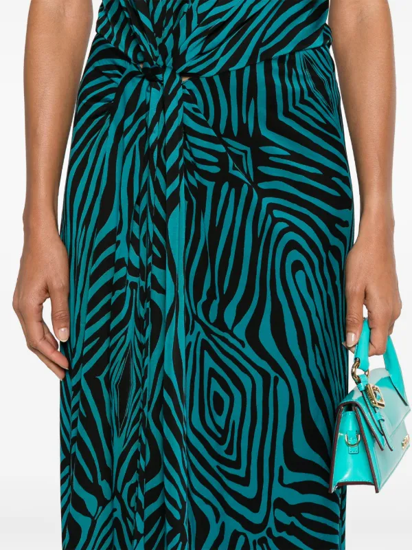 【DIANE von FURSTENBERG】レミドレス Diane Von Furstenberg Griffith Silk Jersey Wrap Dress sz 2
