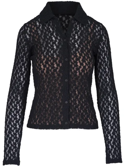 Vince floral lace shirt