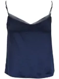 Vince beaded-trim top - Blue