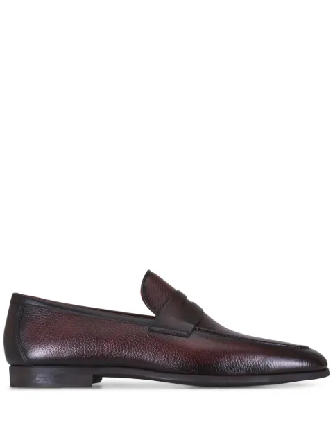 Magnanni leather loafers
