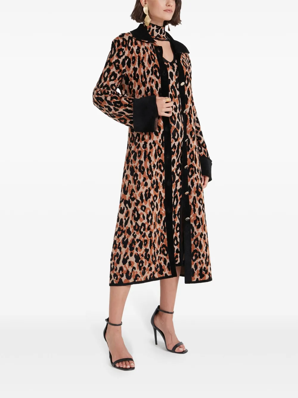 Temperley London Adonis Coat In Multi