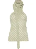 Isa Boulder Claude top - Green