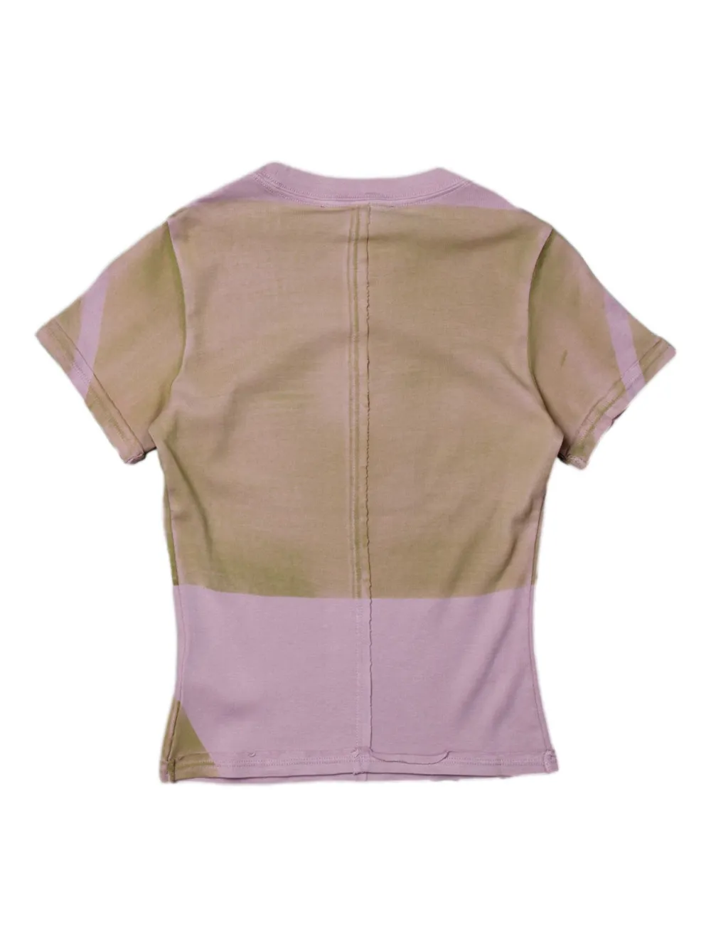 【関税込み】Eckhaus Latta ピンク Lapped ベビーTシャツ Pink Lapped Baby T-shirt by Eckhaus Latta on Sale