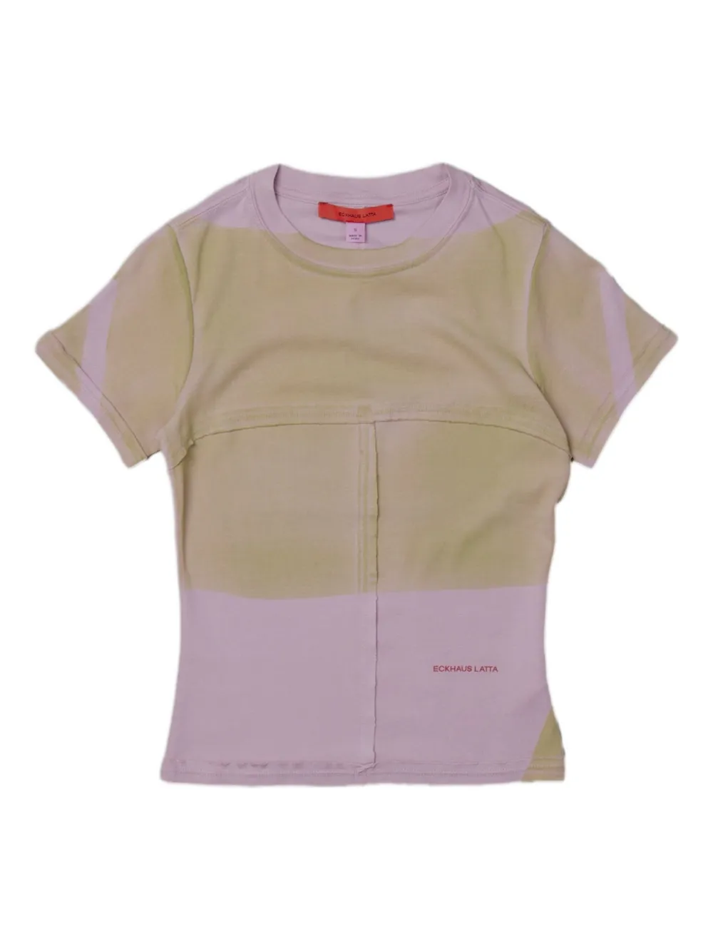 Eckhaus Latta playera Lapped | rosado | Image 1
