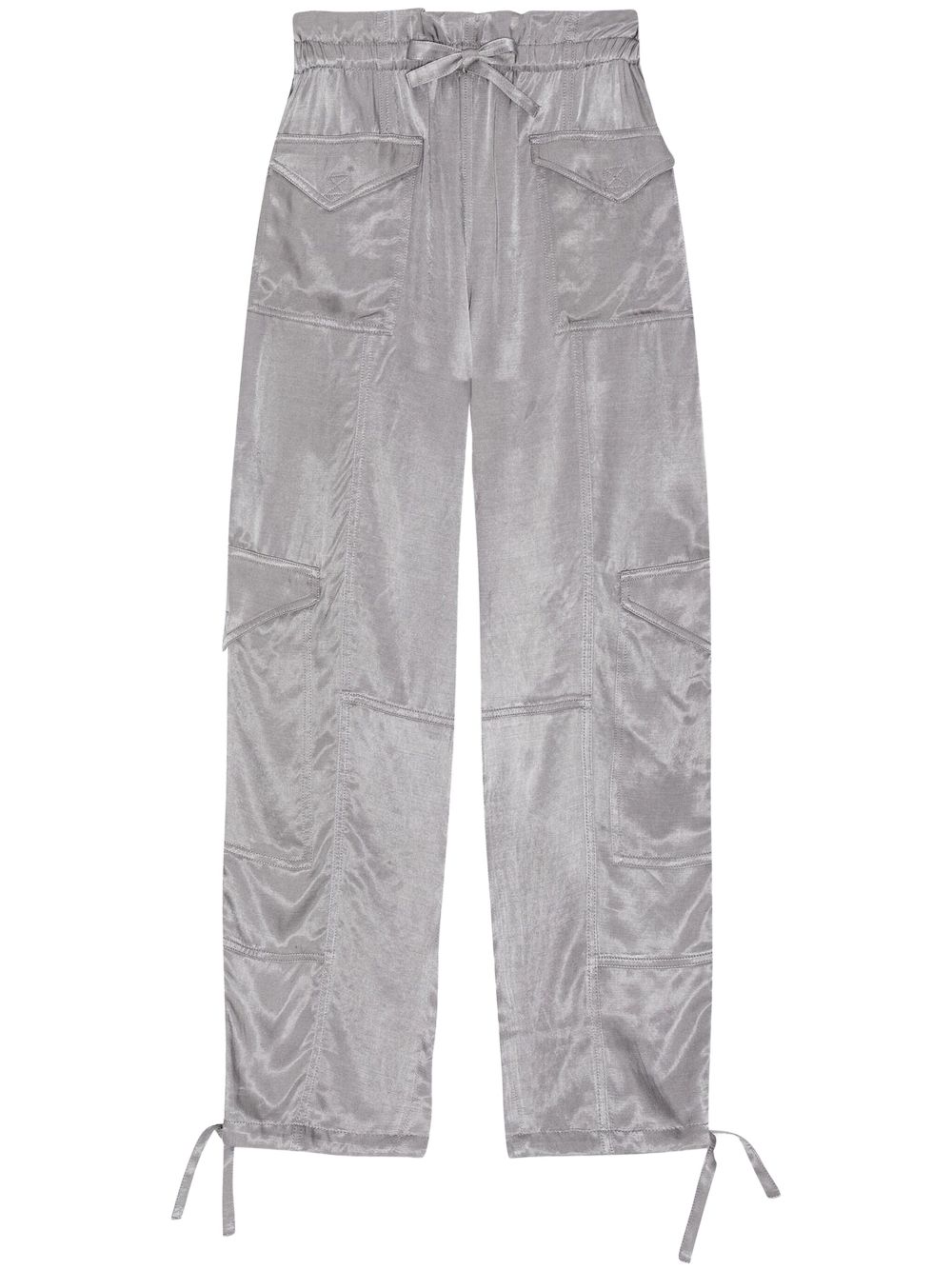 high-waisted trousers