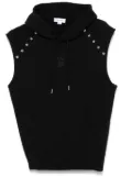 Alexander McQueen stud-embellished hoodie - Black