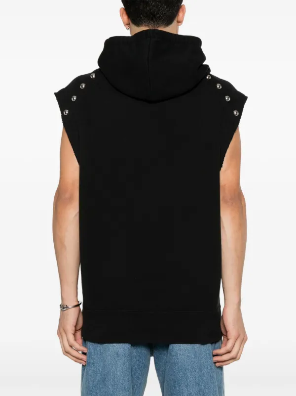 Alexander McQueen スタッズトリム パーカー | ブラック | FARFETCH JP