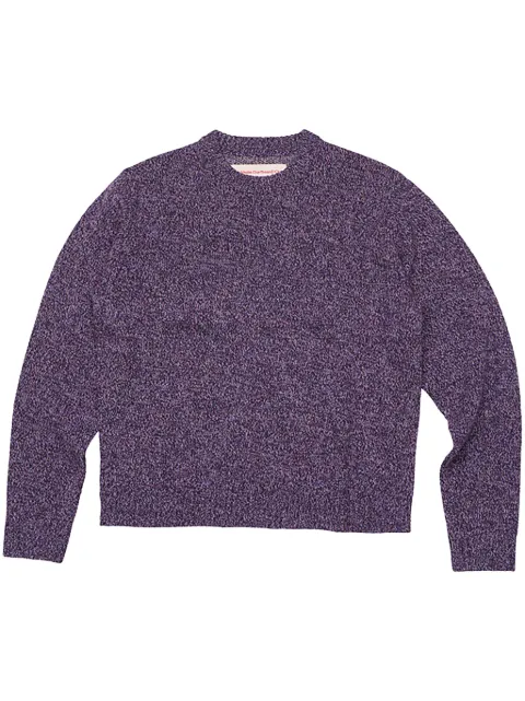 Stockholm Surfboard Club logo-intarsia jumper