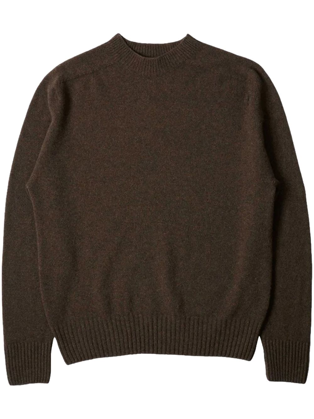 seamless crew-neck sweater