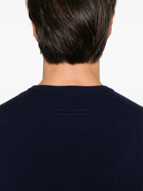【ZEGNA】カシミアセーター ネイビーブルー Zegna カシミア セーター | ブルー | FARFETCH JP