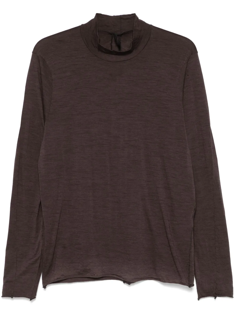 Transit playera tejida fino | marrón | Image 1