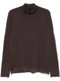 Transit fine-knit T-shirt - Brown