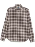 Barba checked shirt - Brown