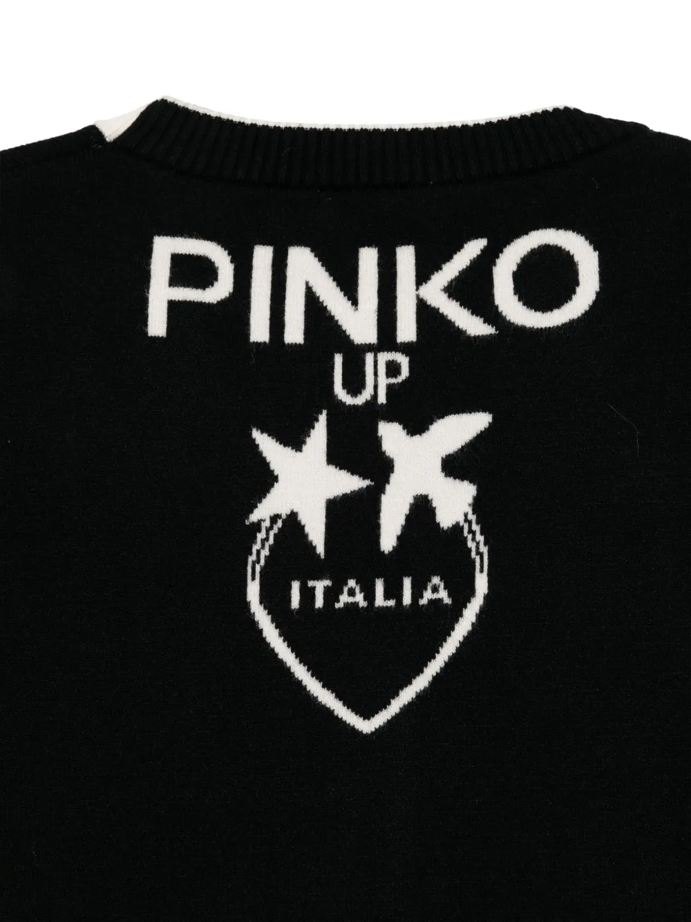 Pinko Kids Vest met patroon Zwart