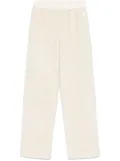 Moncler fleece track pants - White